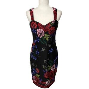 Guess Floral Bodycon Dress